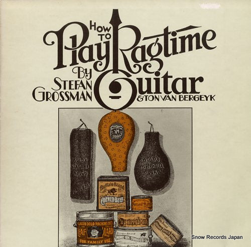 GROSSMAN, STEFAN how to play ragtime guitar XTRS1151