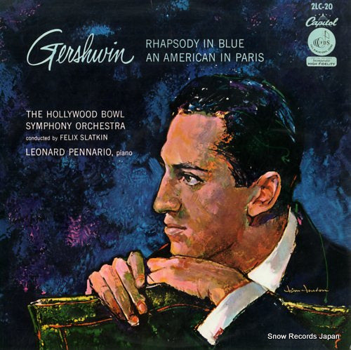 PENNARIO, LEONARD gershwin; rhapsody in blue, an american in paris 2LC-20