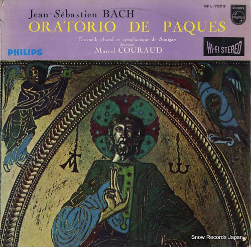 COURAUD, MARCEL bach; oratorio de paques SFL-7553