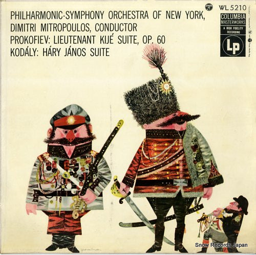 MITROPOULOS, DIMITRI prokofiev; lieutenant kije suite, op.60 WL5210