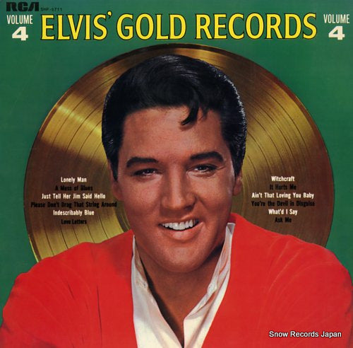 PRESLEY, ELVIS elvis' gold records volume 4 SHP-5711