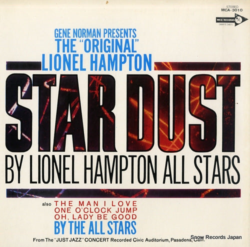 HAMPTON, LIONEL star dust MCA-3010