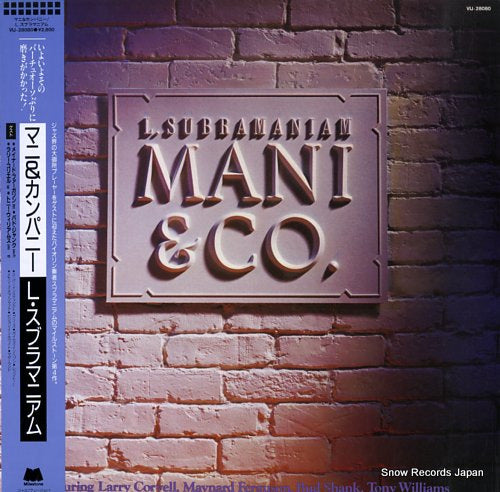 SUBRAMANIAM, L. mani & co. VIJ-28080