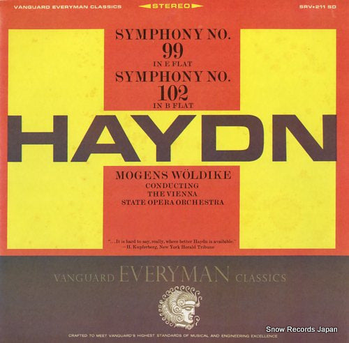 WOLDIKE, MOGENS haydn; symphony no.99 & 102 SRV.211SD