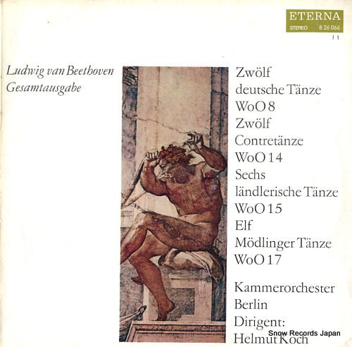 KOCH, HELMUT beethoven; zwolf deutsche tanze 826066