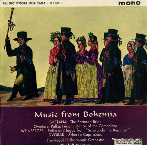 KEMPE, RUDOLF music from bohemia ALP1880