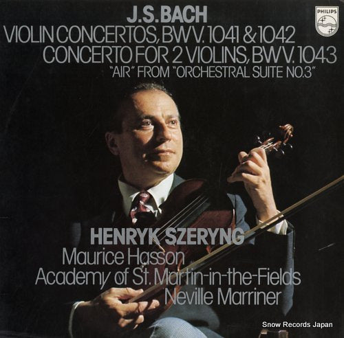 SZERYNG, HENRYK bach; violin concertos bwv.1041 & 1042 20PC-2030