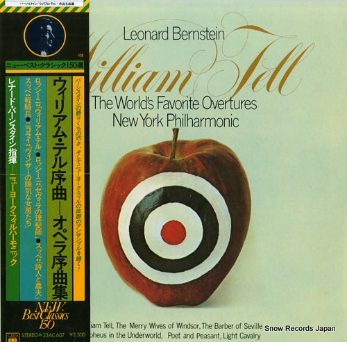 BERNSTEIN, LEONARD william tell the world's favorite overtures 23AC607