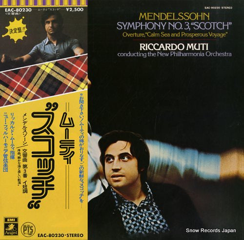 MUTI, RICCARDO mendelssohn; symphony no.3 "scotch" EAC-80230