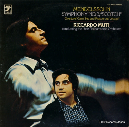 MUTI, RICCARDO mendelssohn; symphony no.3 "scotch" EAC-80230