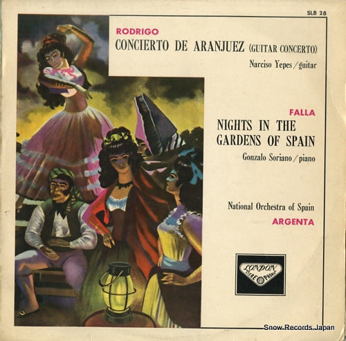 ARGENTA, ATAULFO rodrigo; concerto de aranjuez SLB28