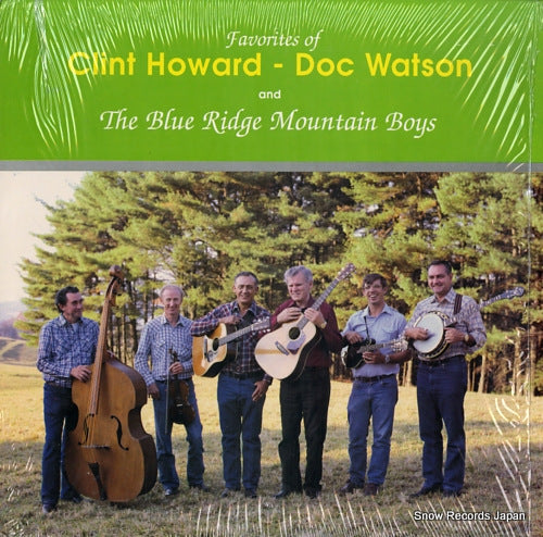 HOWARD, CLINT, AND DOC WATSON favorites of clint howard-doc watson RR-3010