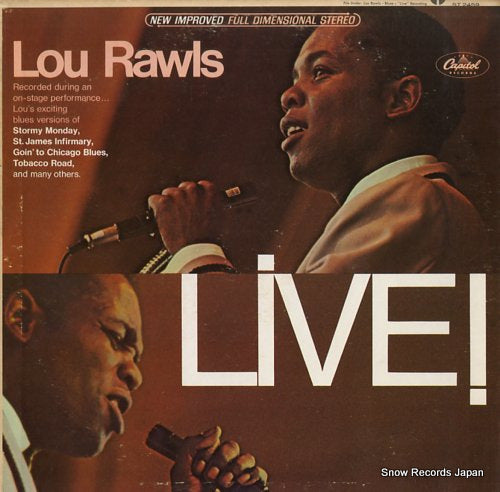 RAWLS, LOU live ! ST2459