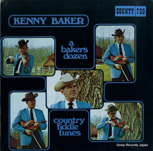 BAKER, KENNY a bakers dozen country fiddle tunes COUNTY730