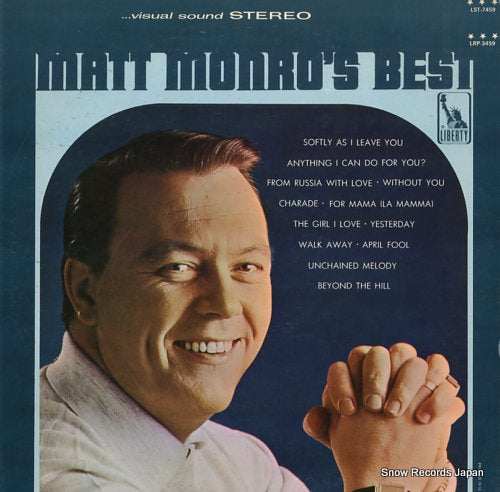 MONRO, MATT matt monro's best LST-7459
