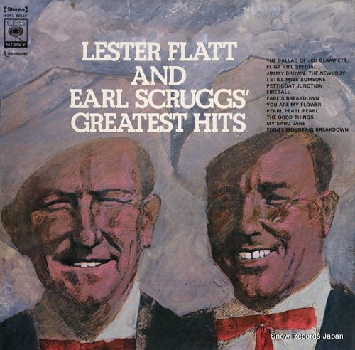 FLATT, LESTER, AND EARL SCRUGGS greatest hits SONX60119