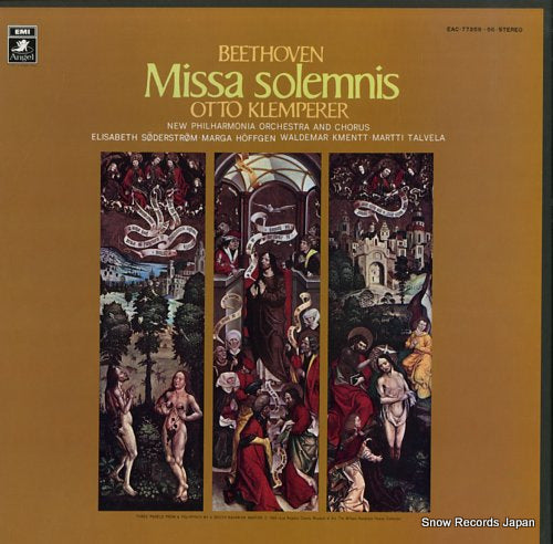 KLEMPERER, OTTO beethoven; missa solemnis EAC-77255