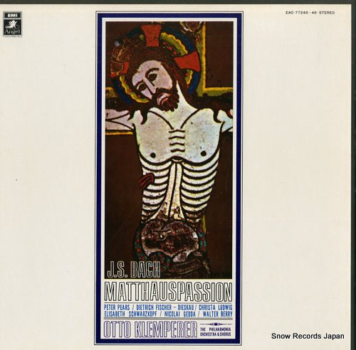 KLEMPERER, OTTO bach; matthaus passion EAC-77245-48