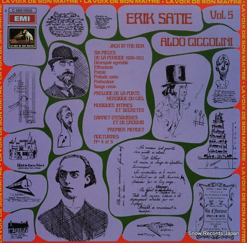 CICCOLINI, ALDO erik satie vol.5 2C069-11023