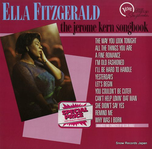 FITZGERALD, ELLA the jerome kern songbook 825669-1