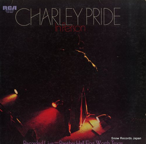 PRIDE, CHARLEY in person RCA-5137