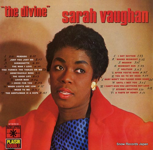 VAUGHAN, SARAH the divine 400009