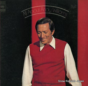 WILLIAMS, ANDY all about andy williams SOPJ35