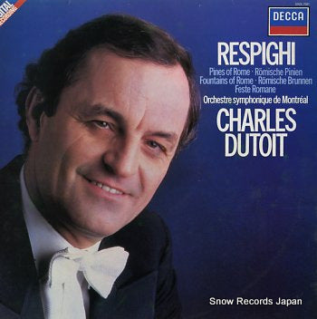 DUTOIT, CHARLES respighi; pines of rome SXDL7591