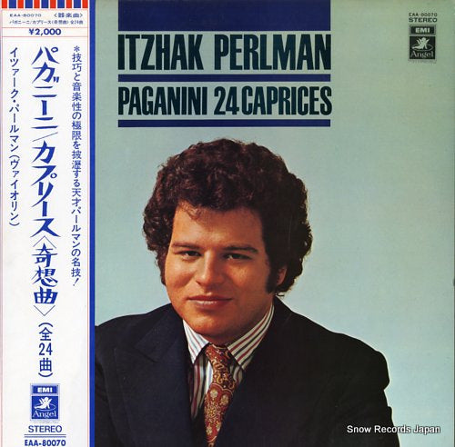 PERLMAN, ITZHAK paganini 24caprices EAA-80070