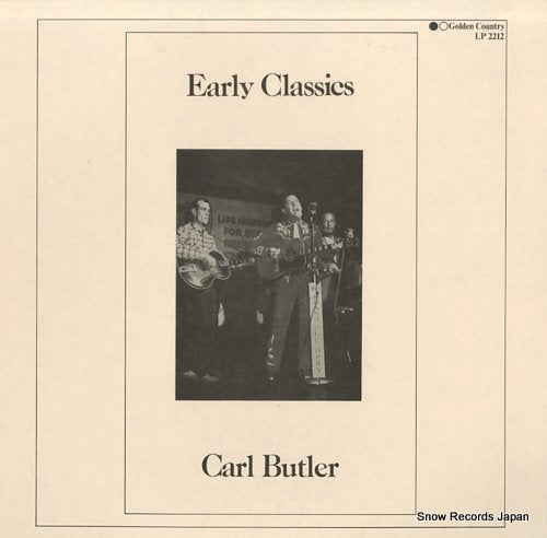 BUTLER, CARL early classics LP2212