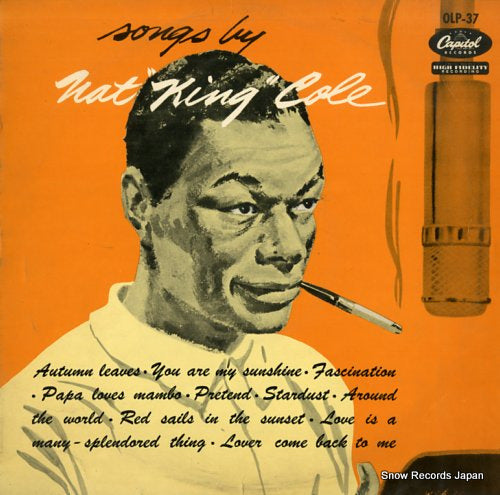 COLE, NAT KING songs by nat king cole OLP-37
