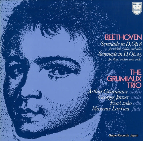 GRUMIAUX TRIO, THE beethoven; serenade in d, op.8 & op.25 13PC-46