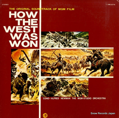NEWMAN, ALFRED how the west was won MM2076