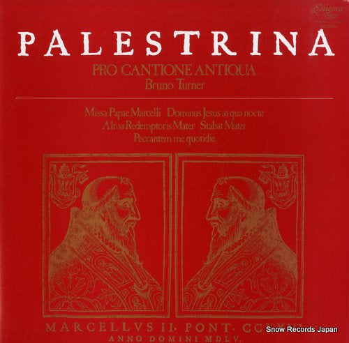 PRO CANTIONE ANTIQUA palestrina; missa papae marcelli VIC-2126