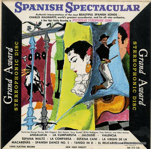 MAGNANTE, CHARLES spanish spectacular G.A.212-S.D.