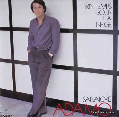 ADAMO, SALVATORE printemps sous la neige VIP-28032