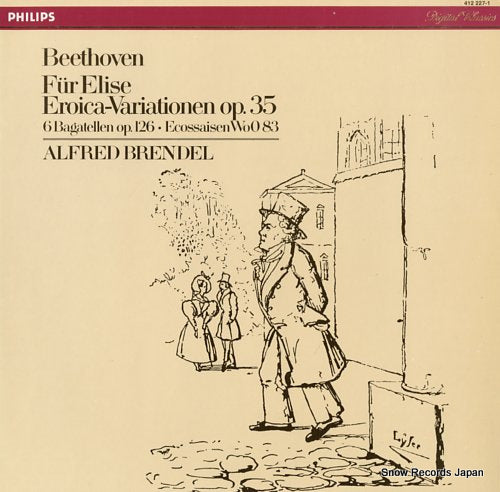 BRENDEL, ALFRED beethoven; fur elise, eroica-variationen op.35 412227-1