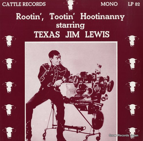 LEWIS, TEXAS JIM rootin', tootin' hootinanny LP82