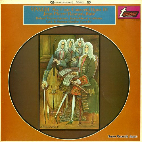RAMPAL, JEAN-PIERRE vivaldi; six flute concerti, opus 10 TV34023S