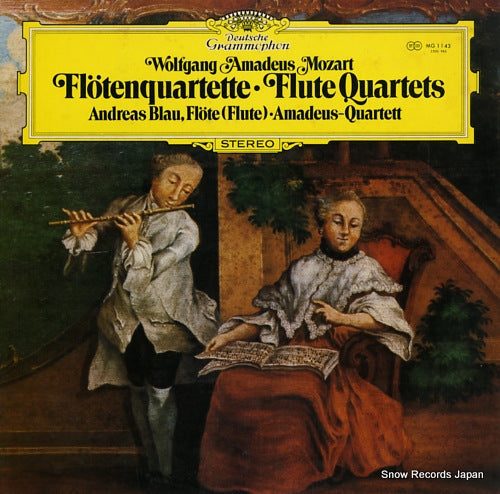 BLAU, ANDREAS mozart; flute quartets MG1143