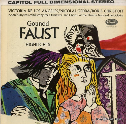 CLUYTENS, ANDRE gounod; faust highlights SG7235