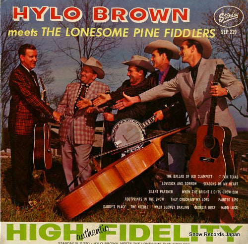 BROWN, HYLO hylo brown meets the lonesome pine fiddlers SLP220
