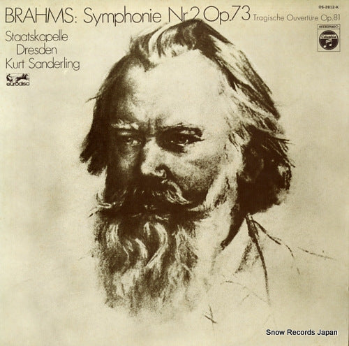 SANDERLING, KURT brahms; symphonie nr.2, op.73 OS-2812-K