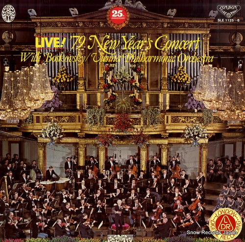 BOSKOVSKY, WILLI live! '79 new year's concert SLE1125
