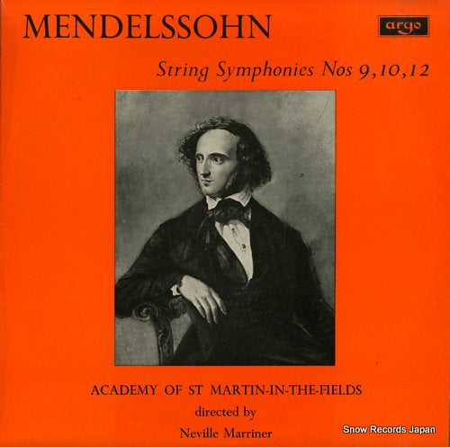 MARRINER, NEVILLE mendelssohn; string symphonies nos 9, 10, 12 ZRG5467