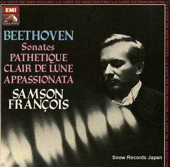 FRANCOIS, SAMSON beethoven; sonates pathetique 1109591
