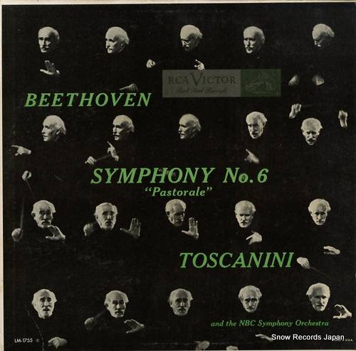 TOSCANINI, ARTURO beethoven; symphony no.6 "pastorale" LM-1755