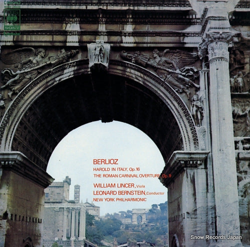 BERNSTEIN, LEONARD berlioz; harold in italy, op.16 SONC10300