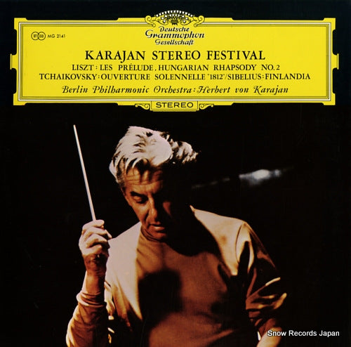 KARAJAN, HERBERT VON karajan stereo festival MG2141
