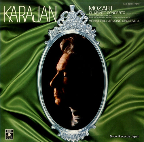 KARAJAN, HERBERT VON mozart; clarinet concerto in a major, k.622 EAC-30108